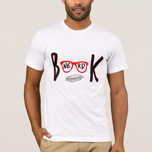 Camiseta Nerd do livro (Frente)