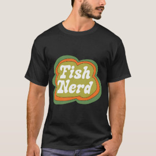 Camiseta Nerd dos Peixes (Verde no Marrom)