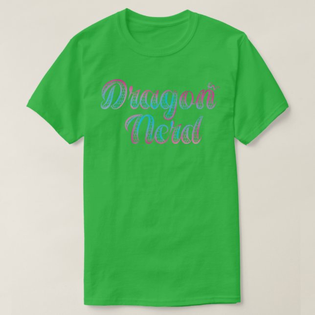 Camiseta Nerd Dragon (Frente do Design)
