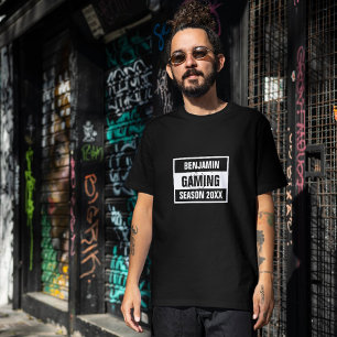 Camiseta Nerd Gaming Season 20XX black