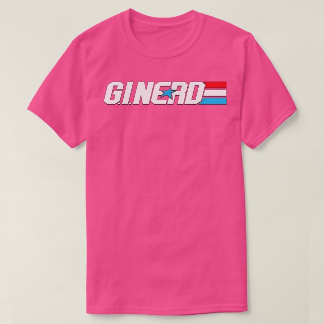 CAMISETA NERD GI (Frente do Design)