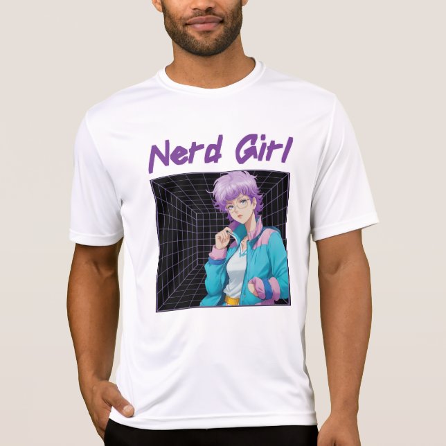 Camiseta Nerd Girl  (Frente)