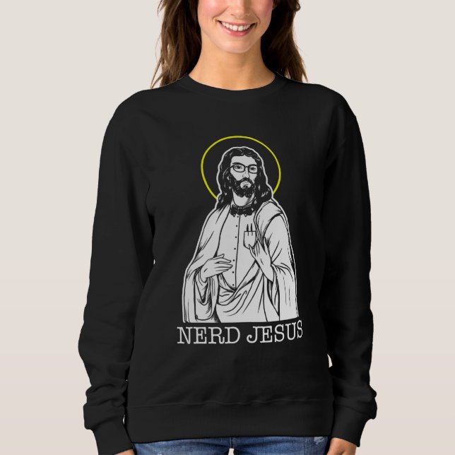 Camiseta Nerd Jesus Geeks For Jesus Christ (Frente)