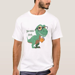 Camiseta nerd jurássico