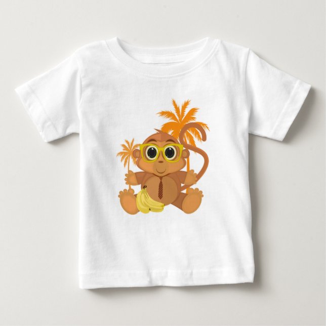 Camiseta Nerd macaco (Frente)