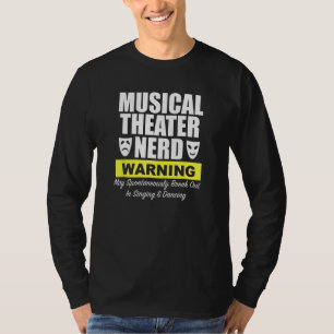 Camiseta Nerd Musical Pode Surgir Espontaneamente I