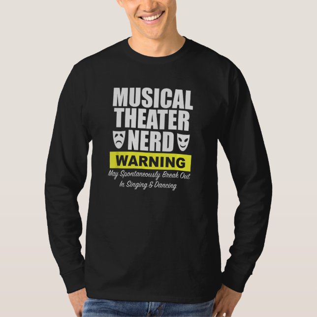 Camiseta Nerd Musical Pode Surgir Espontaneamente I (Frente)