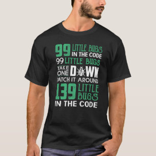 Camiseta Nerd para computador Geeky It 99 Pequenos Insetos