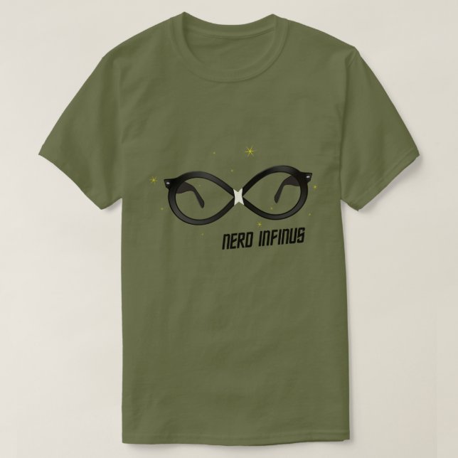 Camiseta Nerd para sempre (Frente do Design)
