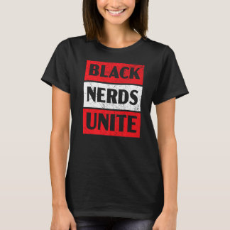 Camiseta Nerd Pretos Unem o Orgulho Preto Mês do Histórico