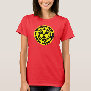 Camiseta Nerd RADIOATIVO legal de geek de ciência