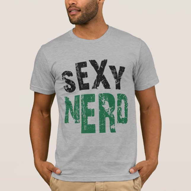 Camiseta NERD "sexy" (Frente)