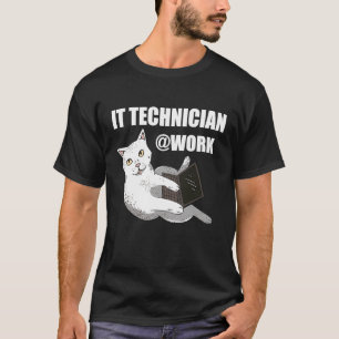Camiseta NERD técnico de TI PC Computerfreak Cara de TI