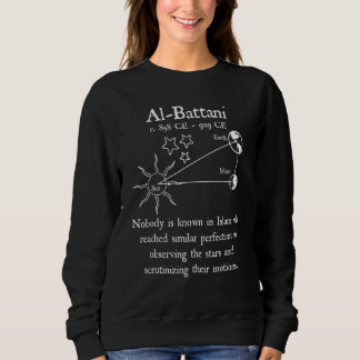 Camiseta Nerdy Al Battani Astrônomo Muçulmano Álgebra Profe