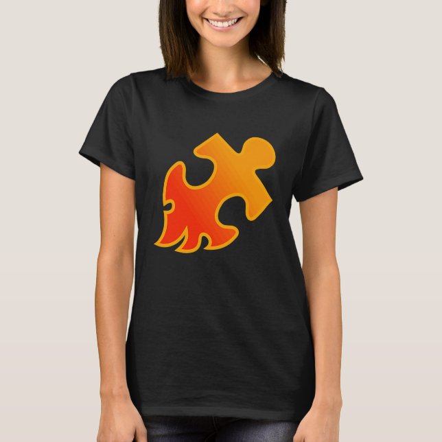 Camiseta Nerdy Chess com Puzzle Rush Jogador de Xadrez Onli (Frente)