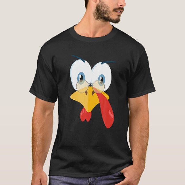 Camiseta Nerdy Grandpa Turkey Nerdy Turquia Enfrenta Glasse (Frente)