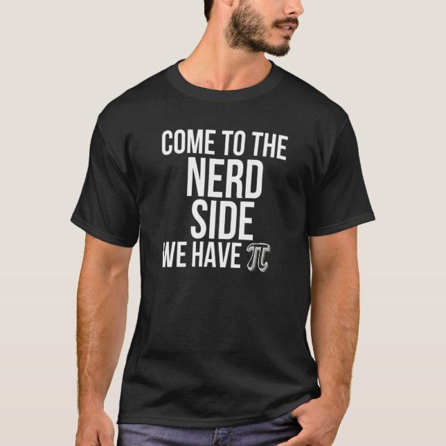 Camiseta Nerdy Math Nerd Science Physics Pi Geek Mathemati (Frente)
