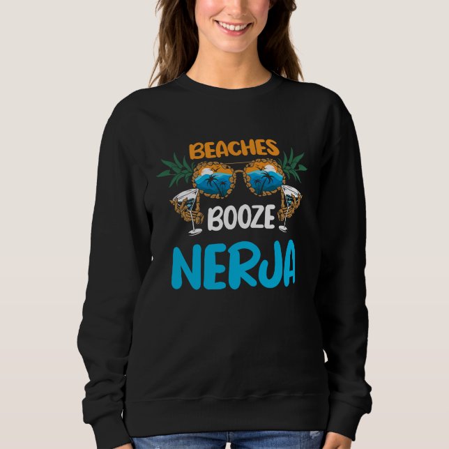 Camiseta Nerja Beaches Funny Spain Vacation Matching (Frente)