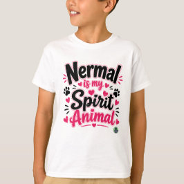 Camiseta NERMAL É MEU ANIMAL ESPIRITUAL _ O Gato Café do Al