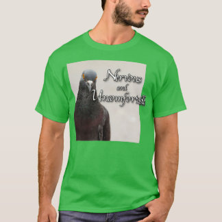 Camiseta Nervoso e desconfortável