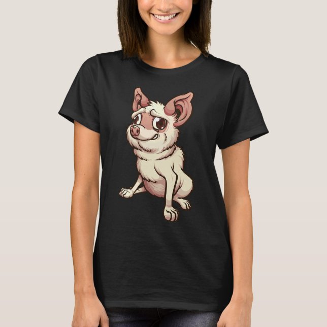 Camiseta Nervous Chihuahua (Frente)
