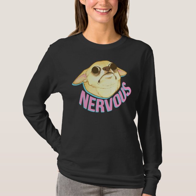 Camiseta Nervous Chihuahua (Frente)