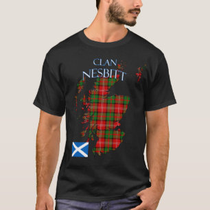 Camiseta Nesbitt Scottish Clan Tartan Scotland