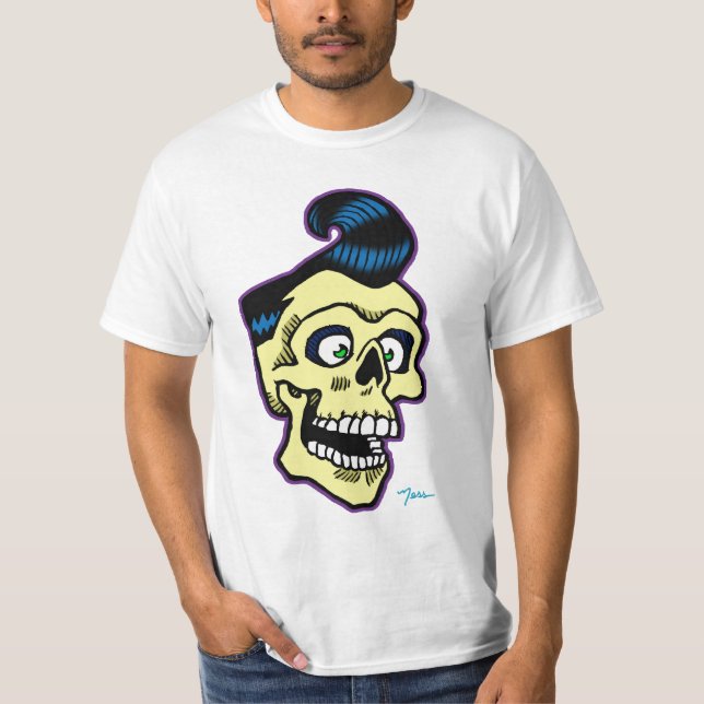Camiseta Ness 00 Rockabilly (Frente)