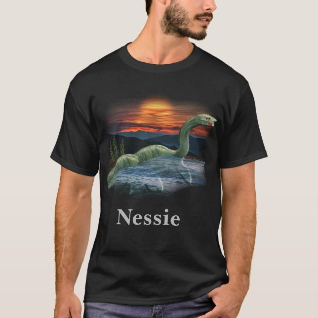 Camiseta Nessie Monster Hoodie (Frente)