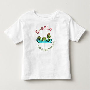 Camiseta Nessie, o monstro do Ness Loch, o campeão de Ocult
