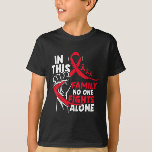 Camiseta Nesta Família Lutar Sozinha Contra A Consciência D