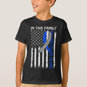 Camiseta Nesta Família Ninguém Luta Contra A Diabetes Sozin
