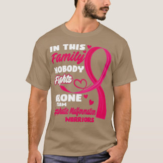 Camiseta Nesta Família Ninguém Luta Sozinha Com A Equipe Li