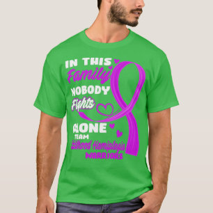 Camiseta Nesta Família Ninguém Luta Sozinha Com A Infância