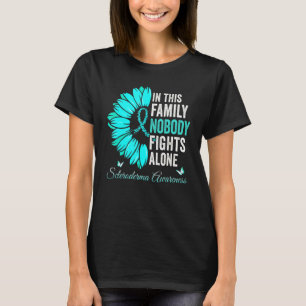 Camiseta Nesta Família Ninguém Luta Sozinha Scleroderma Awa