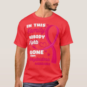 Camiseta Nesta Família Ninguém Luta Sozinho Com A Equipe Am