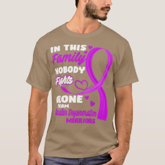 Camiseta Nesta Família Ninguém Luta Sozinho Com A Equipe Ma