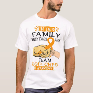 Camiseta Nesta Família Ninguém Luta Sozinho Com A Equipe Rs