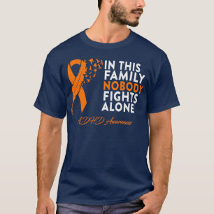 Camiseta Nesta família ninguém luta sozinho contra a consci