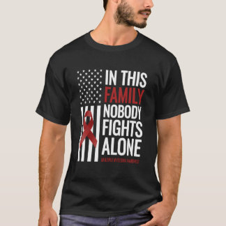 Camiseta Nesta Família Ninguém luta Sozinho Mieloma Múltipl