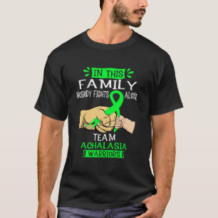 Camiseta Nesta Família Ninguém Luta Sozinho Pela Equipe A