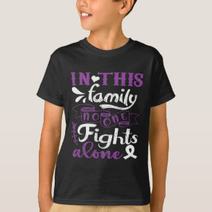 Camiseta Nesta Família Ninguém Se Confronta Sozinho Com A C