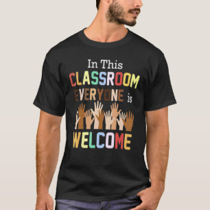 Camiseta Nesta Sala De Aula Todos São Bem-Vindo Professores