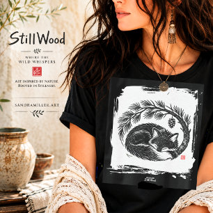 Camiseta NESTLED • StillWood • Raposa