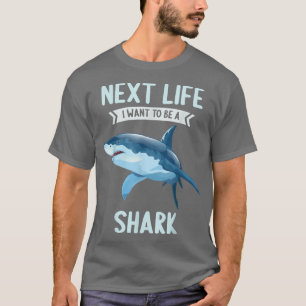Camiseta Net Life eu quero ser um tubarão