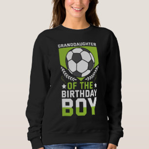 Camiseta Neta Do Jogador De Futebol Do Aniversário Te