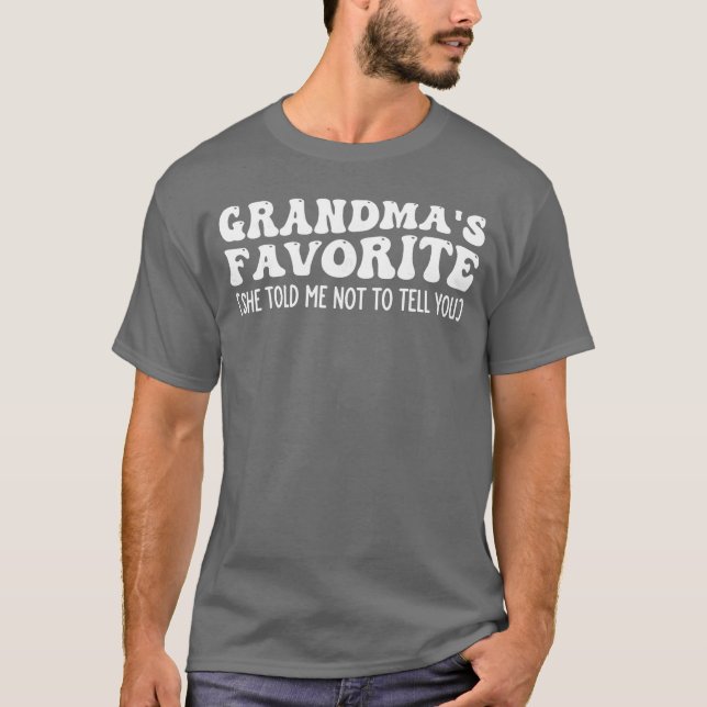 Camiseta Neta Favorita da Vovó Neto Neta (Frente)