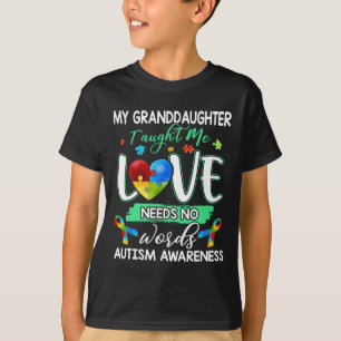 Camiseta Neta Me Ensinou que o Amor Não Precisa de Palavras