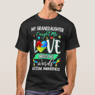 Camiseta Neta Me Ensinou que o Amor Não Precisa de Palavras