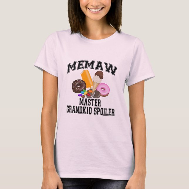 Camiseta Neta Reveladora Memaw (Frente)